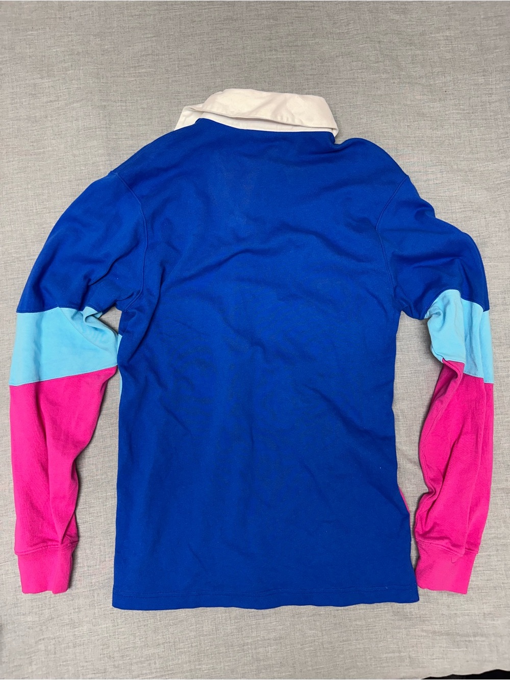 Champion Colorblock Rugby Polo — Blue, Light Blue, Pink - Picture 5 of 5